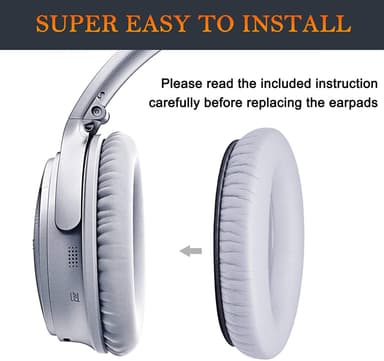 Öronkuddar för Bose QC35 I/II, QC25, QC15, QC 2 AE 2, AE 2i, AE 2w, So