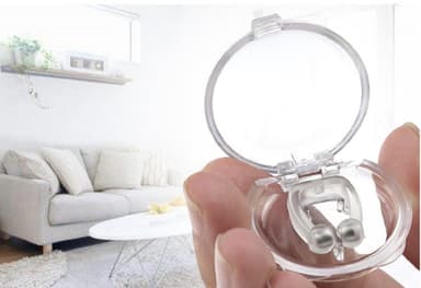 Magnetisk näsklämma mot snarkning 6-pack Transparent