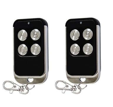 Universal kodklonare - fjärrkontroll garageport 433 MHz 2-pack
