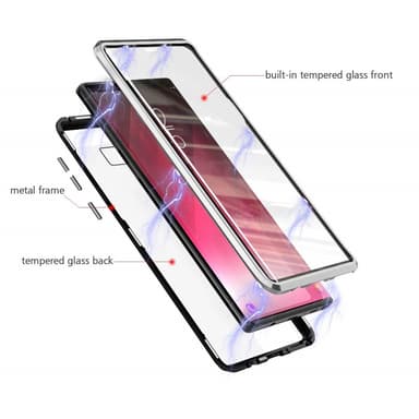 Samsung Galaxy S10 skal med skärmskydd Silver