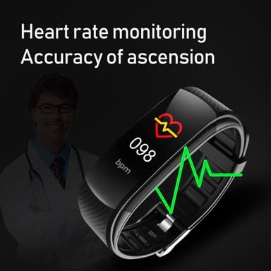 Aktivitetsarmband / Fitnessarmband / Pulsklocka Mörkblå