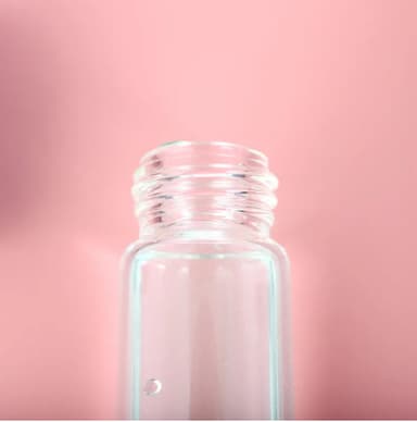 Liten Refill Flaska för Parfym Återfyllbar 5 ml 2-Pack Silver