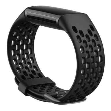 Fitbit Charge 5 armband sport silikon Svart