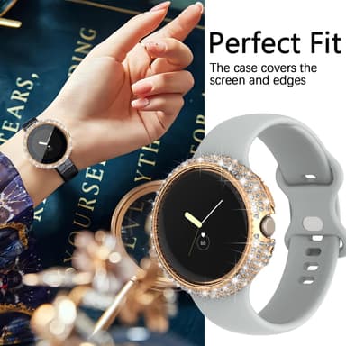 Smart Watch-fodral Rose guld Google Pixel Watch
