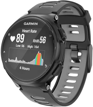 Garmin Forerunner 220/230/235/620/630/735XT armband silikon Svart