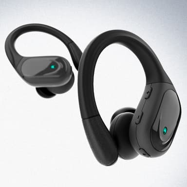 Trådlösa hörlurar Bluetooth 5.1 svart