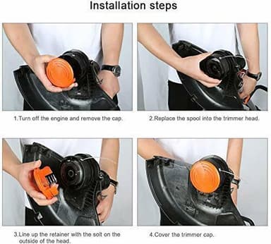 Trimmerspolar Black & Decker GL4525, GL5028, GLC1423L, GLC1825L grästr