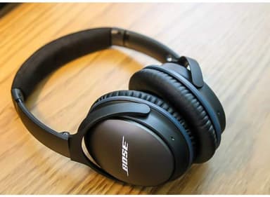 Högkvalitativa öronkuddar till Bose QC 35/25/15 hörlurar 1 par Svart