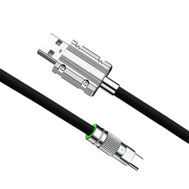 USB-C laddkabel 120W snabbladdning 1 m Gul