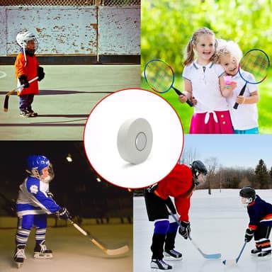 Hockeytejp Sporttejp för klubbor Vit 25 m