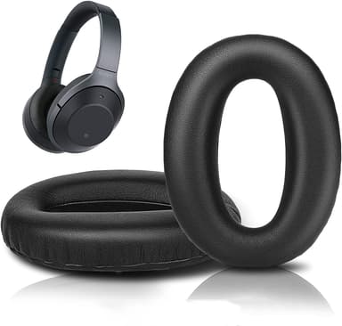 Öronkuddar för Sony MDR-1000X WH-1000XM2 1 par Svart