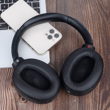 Öronkuddar för Sony MDR-1000X WH-1000XM2 1 par Svart