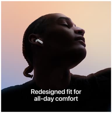 Apple AirPods 4 (2024) trådlösa hörlurar med laddningsetui (USB-C)