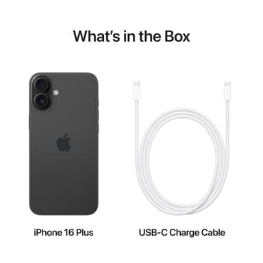 iPhone 16 Plus – 5G smartphone 512GB Black