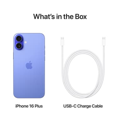 iPhone 16 Plus – 5G smartphone 128GB Ultramarine
