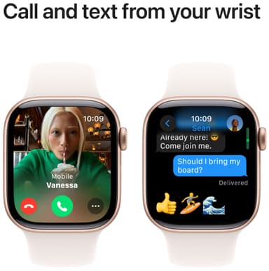 Apple Watch S10 42mm GPS+Cel (Rose Gold Alu/LB Sport Band) M/L