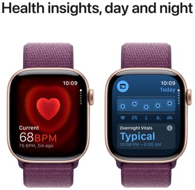 Apple Watch S10 46mm GPS+Cel (Rose Gold Alu/Plum Sport Loop)