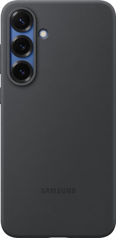 Samsung Galaxy S25+ Silicone fodral (svart)