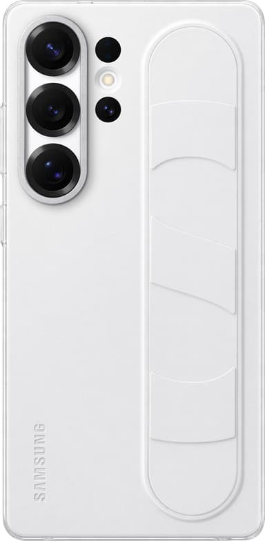 Samsung Galaxy S25 Ultra Standing Grip fodral (vitt)