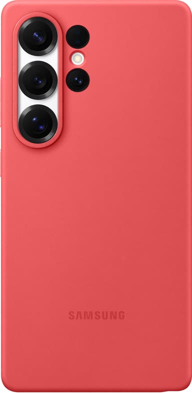 Samsung Galaxy S25 Ultra Silicone fodral (rött)