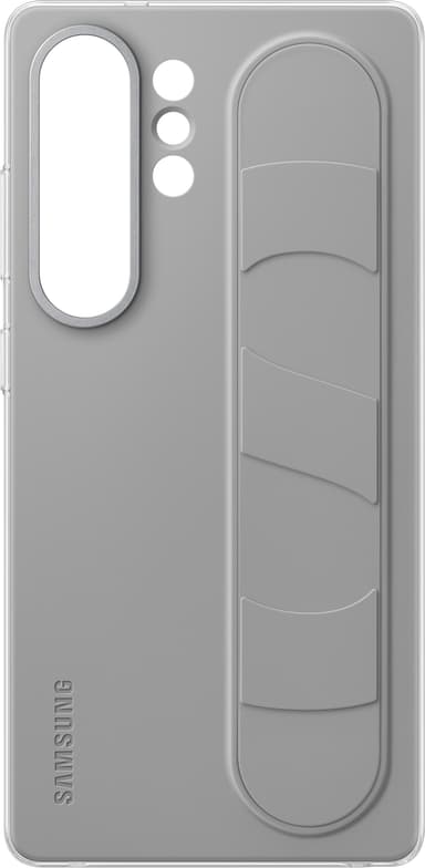 Samsung Galaxy S25 Ultra Standing Grip fodral (grå)