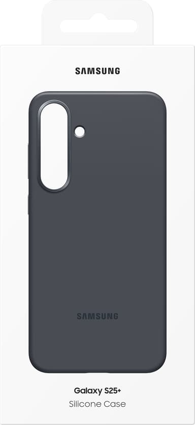 Samsung Galaxy S25+ Silicone fodral (svart)