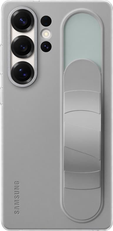 Samsung Galaxy S25 Ultra Standing Grip fodral (grå)