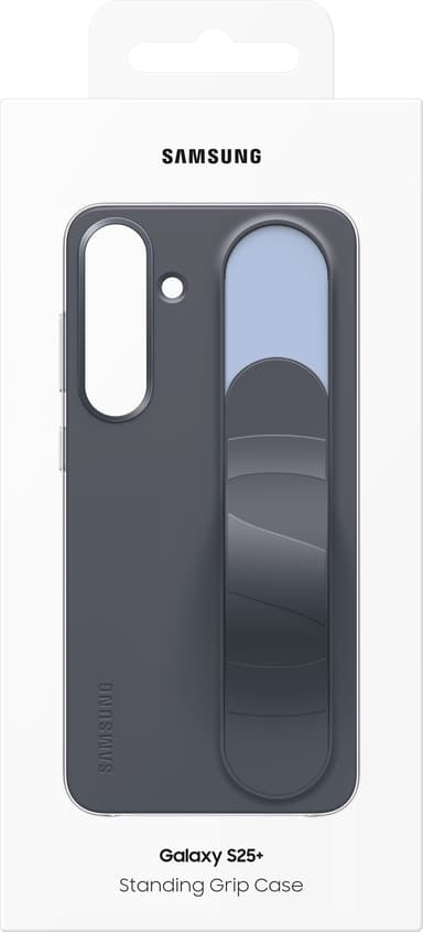 Samsung Galaxy S25+ Standing Grip fodral (svart)