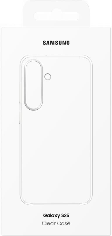 Samsung Galaxy S25 Clear fodral (transparent)