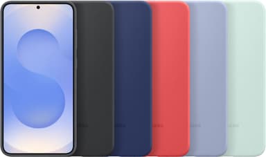 Samsung Galaxy S25+ Silicone fodral (rött)