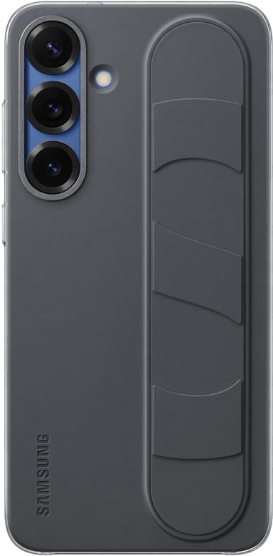 Samsung Galaxy S25+ Standing Grip fodral (svart)