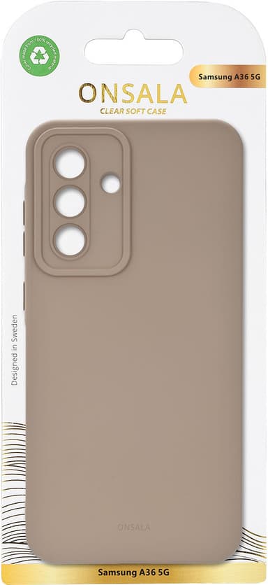 Onsala Samsung Galaxy A36 silikonfodral (sand)