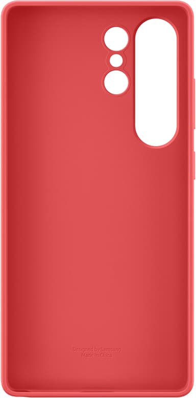 Samsung Galaxy S25 Ultra Silicone fodral (rött)