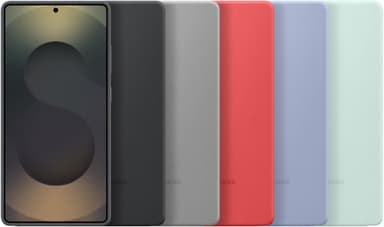 Samsung Galaxy S25 Ultra Silicone fodral (svart)