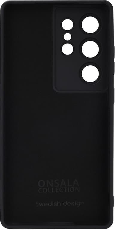 Onsala Samsung Galaxy S25 Ultra silikonfodral (svart)