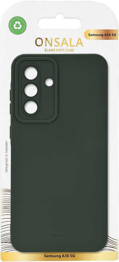 Onsala Samsung Galaxy A36 silikonfodral (grön)