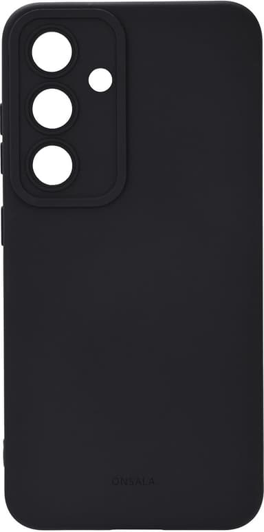 Onsala Samsung Galaxy S25 silikonfodral (svart)