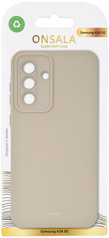 Onsala Samsung Galaxy A36 silikonfodral (betong)