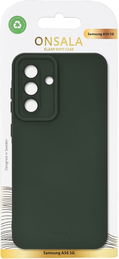 Onsala Samsung Galaxy A56 silikonfodral (grön)