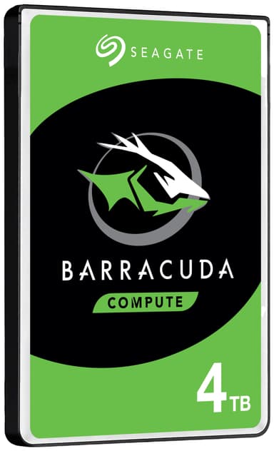 Seagate BarraCuda 2.5" intern hårddisk (4 TB)