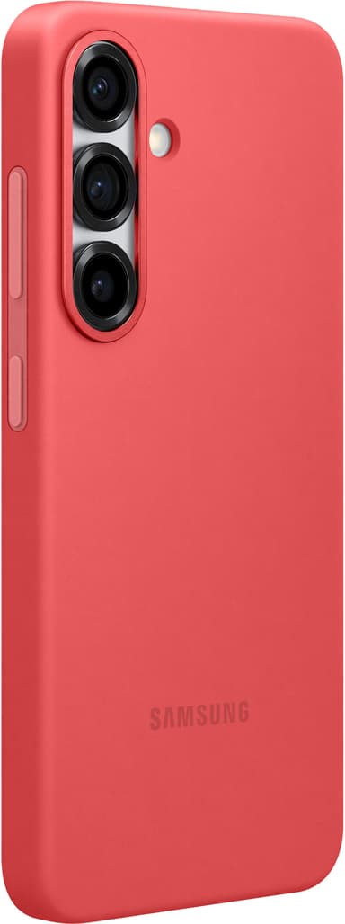 Samsung Galaxy S25 Silicone fodral (rött)