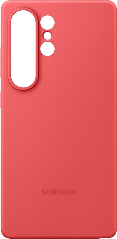 Samsung Galaxy S25 Ultra Silicone fodral (rött)