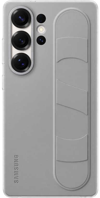 Samsung Galaxy S25 Ultra Standing Grip fodral (grå)