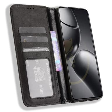 Till Xiaomi 14T Plånboksfodral  - Svart