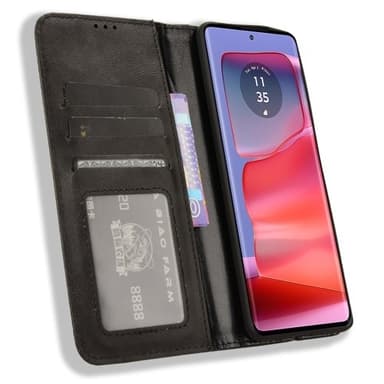För Motorola Moto Edge 50 Pro 5G / Edge 50 5G Fodral Plånboksfodral Skal