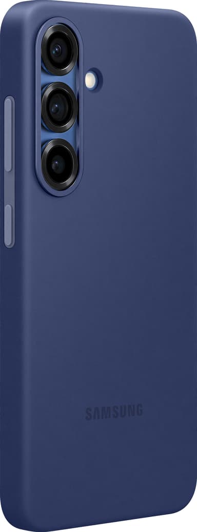 Samsung Galaxy S25 Silicone fodral (blått)
