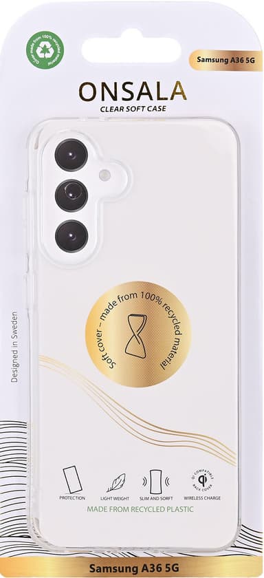 Onsala Samsung Galaxy A36 Clear fodral (transparent)