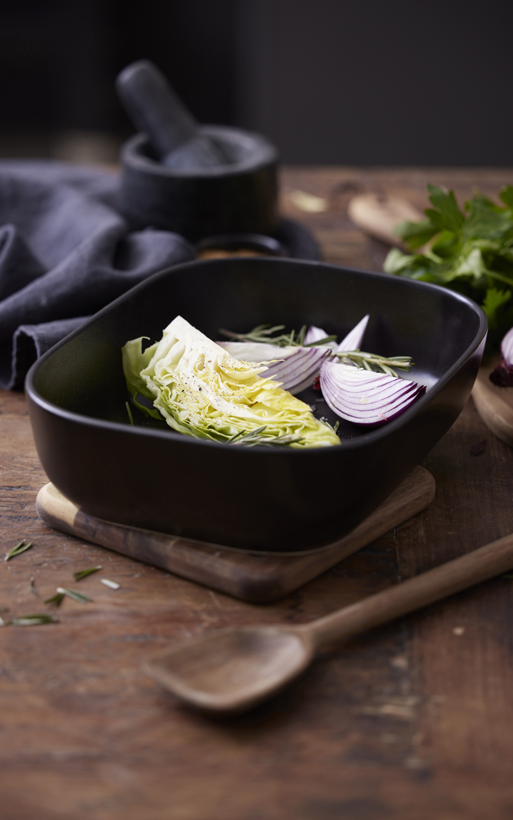 HOLM Oven dish 24 x 18,5 x 6,5 cm Black