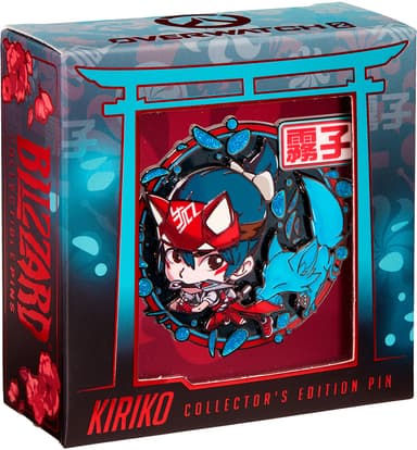 Blizzard Overwatch pin (Kiriko)