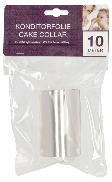 Funktion Cake collar 10 m Clear